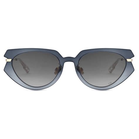 DiorAttitude2 Gray Shaded Butterfly Sunglasses 